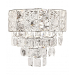 Бра с каскадом из прозрачного хрусталя Constant Sparks варинант исполнения - 7 | Loft Concept в Барнауле