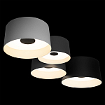 Потолочный светильник с 4-мя цилиндрическими абажурами белого серого и черного цвета Urban Dome варинант исполнения - 4 | Loft Concept в Барнауле