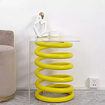 Дизайнерский журнальный стол на 2-х конусообразных ножках Epykopy варинант исполнения - 1 | Loft Concept в Барнауле