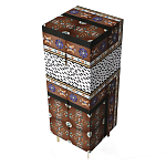 Тумба Tall Carpet Graphic варинант исполнения - 2 | Loft Concept в Барнауле