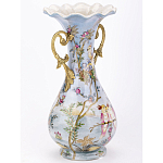 Ваза фарфоровая с попугаями Gaya варинант исполнения - 5 | Loft Concept в Барнауле