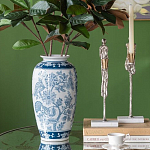 Ваза с синим цветочным орнаментом Blue & White Ornament  варинант исполнения - 5 | Loft Concept в Барнауле