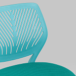 Яркий компьютерный стул Tropica Turquoise варинант исполнения - 7 | Loft Concept в Барнауле