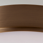 Потолочный светильник круглой формы с белым выпуклым матовым плафоном Feiss варинант исполнения - 3 | Loft Concept в Барнауле