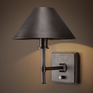 Бра Petite Candlestick SCONCE Aged steel