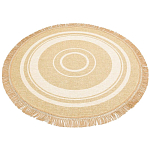 Ковер из комбинированного состава с узором The Cycle of Happiness варинант исполнения - 4 | Loft Concept в Барнауле