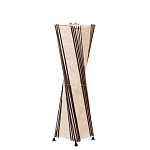 Торшер из перламутра на металлическом каркасе Indonesian Wave варинант исполнения - 3 | Loft Concept в Барнауле