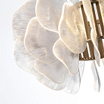 Люстра с декором в виде крупных рельефных лепестков 80 см Ethereal Bloom варинант исполнения - 6 | Loft Concept в Барнауле