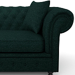 Мебельная ткань Шенилл темно-зеленый цвет 138 см T4-36 варинант исполнения - 8 | Loft Concept в Барнауле