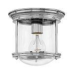 Потолочный светильник для ванных комнат с цилиндрическим стеклянным плафоном и одной лампой Hinkley варинант исполнения - 13 | Loft Concept в Барнауле