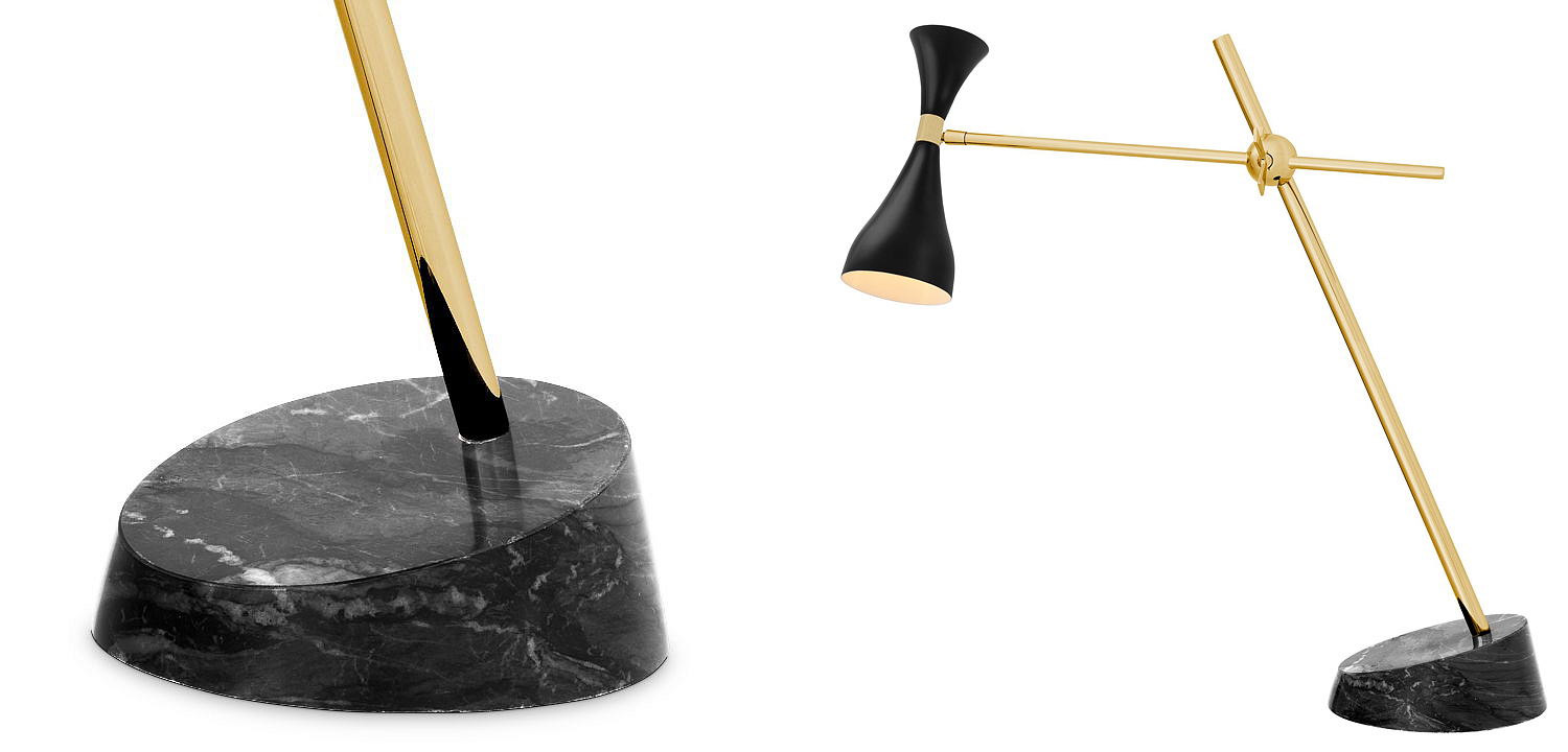 Настольная лампа Eichholtz Desk Lamp Cordero xl Настольная лампа Eichholtz Desk Lamp Cordero xl - Loft-Concept в Барнауле