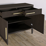 Буфет Primo с двумя ящиками и двумя фасадами шпон орех варинант исполнения - 4 | Loft Concept в Барнауле