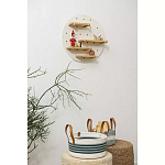 Корзина для хранения с ручками Interlacement Green варинант исполнения - 4 | Loft Concept в Барнауле