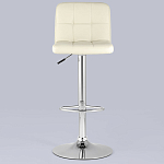 Барный стул с сиденьем молочного цвета Honory варинант исполнения - 3 | Loft Concept в Барнауле