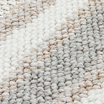 Ковер из полиэстера с узором Light Zebra варинант исполнения - 4 | Loft Concept в Барнауле