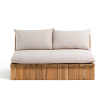 Двухместный диван для сада Acacia варинант исполнения - 2 | Loft Concept в Барнауле