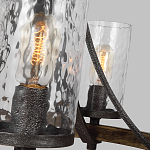 Люстра с цилиндрическим плафонами из толстого волнистого стекла в индустриальном стиле Feiss варинант исполнения - 17 | Loft Concept в Барнауле