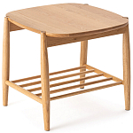 Приставной стол из массива дуба Reyer Side Table варинант исполнения - 1 | Loft Concept в Барнауле