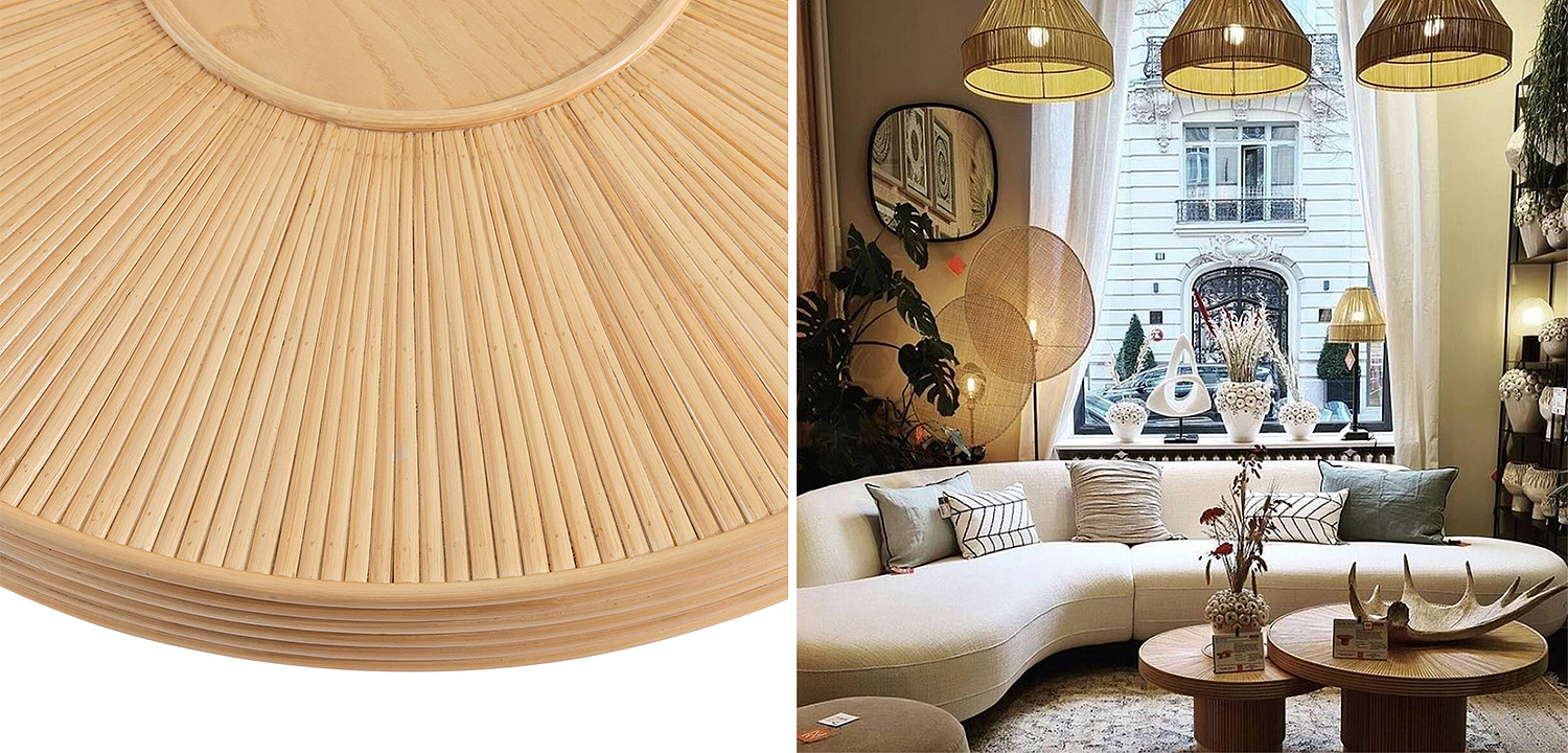 Кофейный стол Randi Wicker Coffee Table Кофейный стол Randi Wicker Coffee Table - Loft-Concept в Барнауле