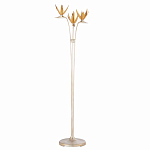 Торшер с 3-мя плафонами в виде цветов Golden Bird of Paradise варинант исполнения - 3 | Loft Concept в Барнауле