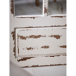 Зеркало-окно с эффектом старения в венецианском стиле Venetian White Mirror варинант исполнения - 4 | Loft Concept в Барнауле