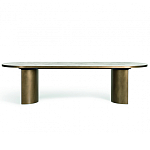 Дизайнерский рабочий стол из металла BLEVIO Table варинант исполнения - 9 | Loft Concept в Барнауле