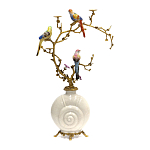 Подсвечник с декором из птиц на ветвях Birds of Paradise варинант исполнения - 2 | Loft Concept в Барнауле