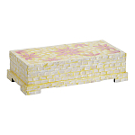 Шкатулка Oceane Bone Inlay Yellow варинант исполнения - 1 | Loft Concept в Барнауле