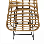 Стул барный с ротанговым плетением Half Bar Chair with Wicker без подлокотников варинант исполнения - 7 | Loft Concept в Барнауле
