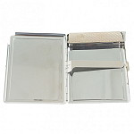 Портсигар на 10 сигарет с газовой зажигалкой из натурального камня Змеевик Светлый Stone Cigarettes Cases варинант исполнения - 7 | Loft Concept в Барнауле