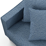 Мебельная ткань Шенилл голубой цвет 138 см T4-26 варинант исполнения - 4 | Loft Concept в Барнауле