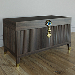 Большой дизайнерский Сундук Elsa Dreams Walnut варинант исполнения - 4 | Loft Concept в Барнауле