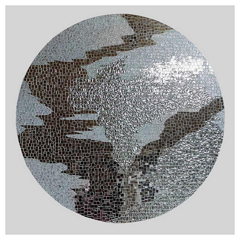 Панно «Moon light» Серый Зеркало в Барнауле | Loft Concept 