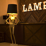 Лампа MANNEQUIN LAMP с абажуром руки на талии варинант исполнения - 5 | Loft Concept в Барнауле
