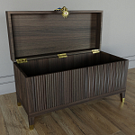 Большой дизайнерский Сундук Elsa Dreams Walnut варинант исполнения - 2 | Loft Concept в Барнауле