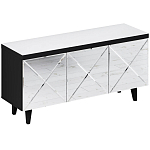 Длинная тумба с зеркальным декором Arden Cabinet варинант исполнения - 1 | Loft Concept в Барнауле