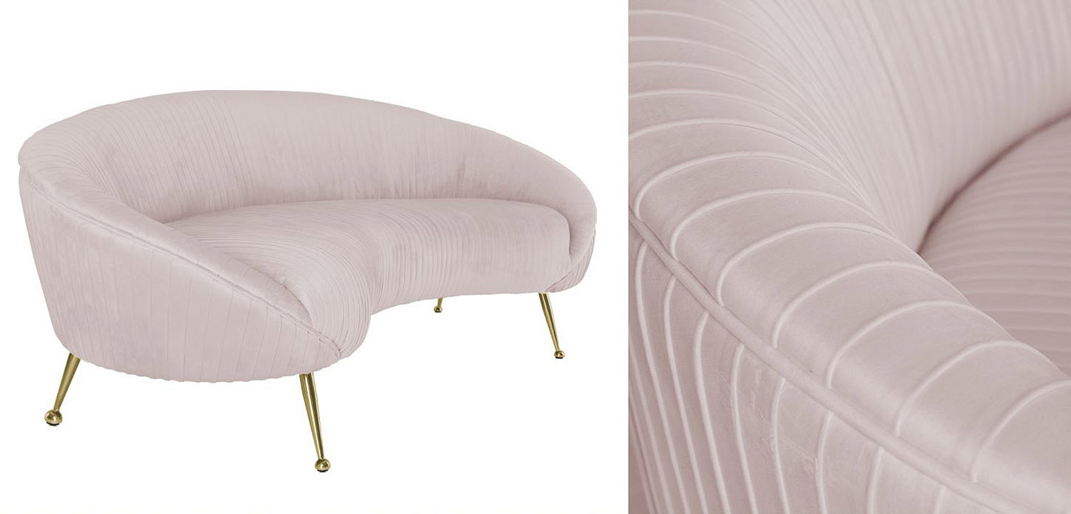 Диван Pebernat Lounge Sofa light pink Диван Pebernat Lounge Sofa light pink - Loft-Concept в Барнауле