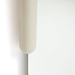 Зеркало овальное Curved Furniture бежевое варинант исполнения - 3 | Loft Concept в Барнауле