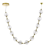 Люстра подвесная с шарообразными плафонами Crystal Globule варинант исполнения - 5 | Loft Concept в Барнауле