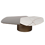 Столик журнальный Promontory с мрамором варинант исполнения - 6 | Loft Concept в Барнауле