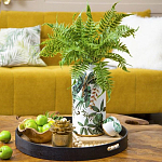 Ваза фарфоровая с ручной росписью Leopard Collection  варинант исполнения - 6 | Loft Concept в Барнауле