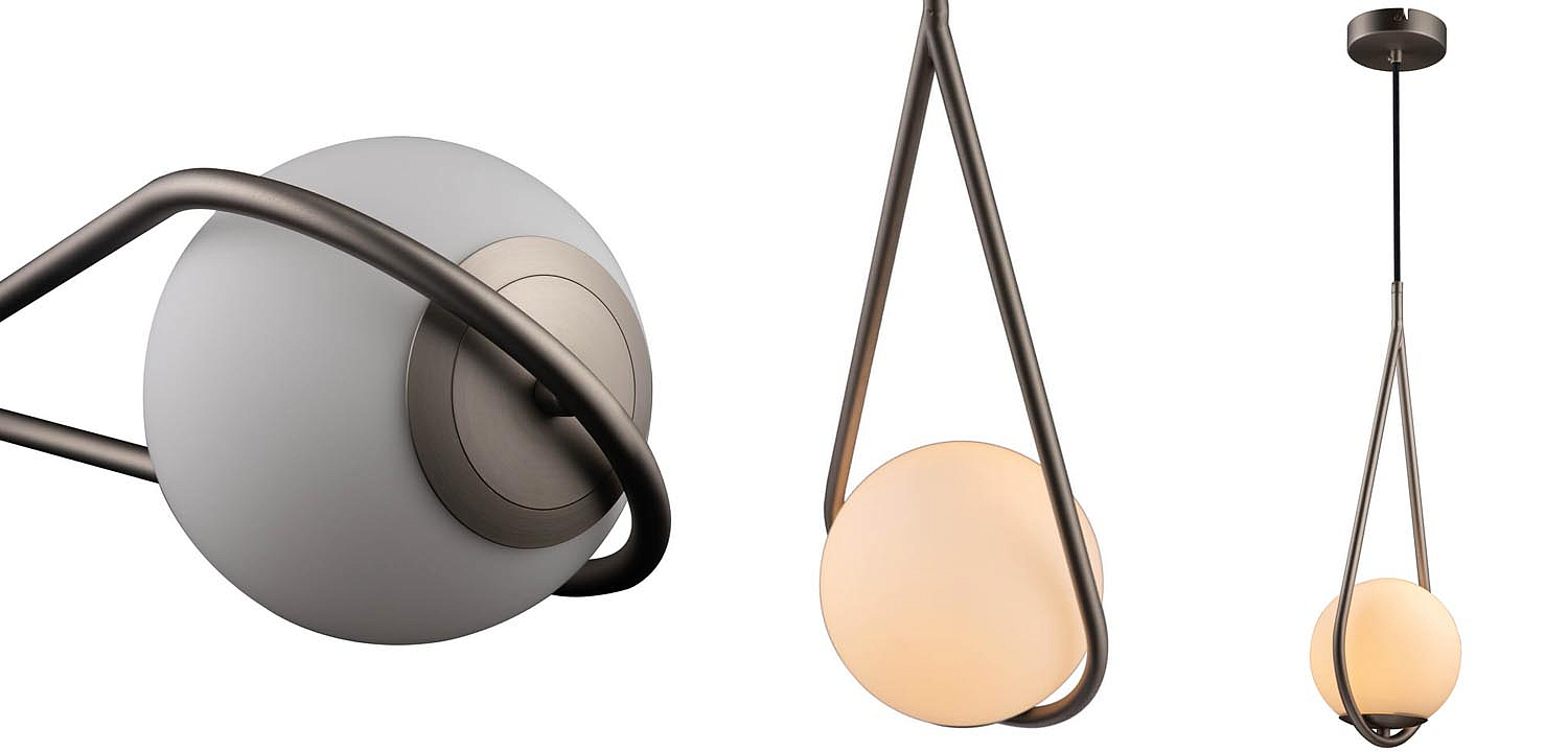 Подвесной светильник B.LUX C Ball nickel 48 Подвесной светильник B.LUX C Ball nickel 48 - Loft-Concept в Барнауле