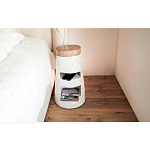 Керамический столик с деревянной столешницей "Пешка" варинант исполнения - 1 | Loft Concept в Барнауле