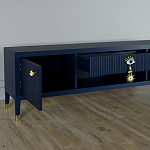 TV-тумба Дизайнерская Elsa Dreams Blue варинант исполнения - 3 | Loft Concept в Барнауле