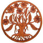 Панно из дерева Foliage Panel With Trees варинант исполнения - 1 | Loft Concept в Барнауле