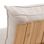 Двухместный диван для сада Acacia варинант исполнения - 6 | Loft Concept в Барнауле