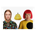 Книга Yayoi Kusama x Louis Vuitton  Creating Infinity варинант исполнения - 1 | Loft Concept в Барнауле