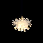 Подвесной светильник с натуральным горным хрусталем Crystal Shimmer варинант исполнения - 2 | Loft Concept в Барнауле