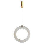 Подвесной светильник в форме кольца Cryptocrystalline Stone варинант исполнения - 7 | Loft Concept в Барнауле