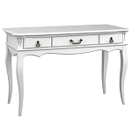 Консоль белого цвета из массива бука в стиле прованс White Provence варинант исполнения - 1 | Loft Concept в Барнауле